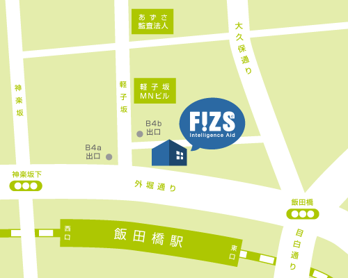 東京支店周辺地図